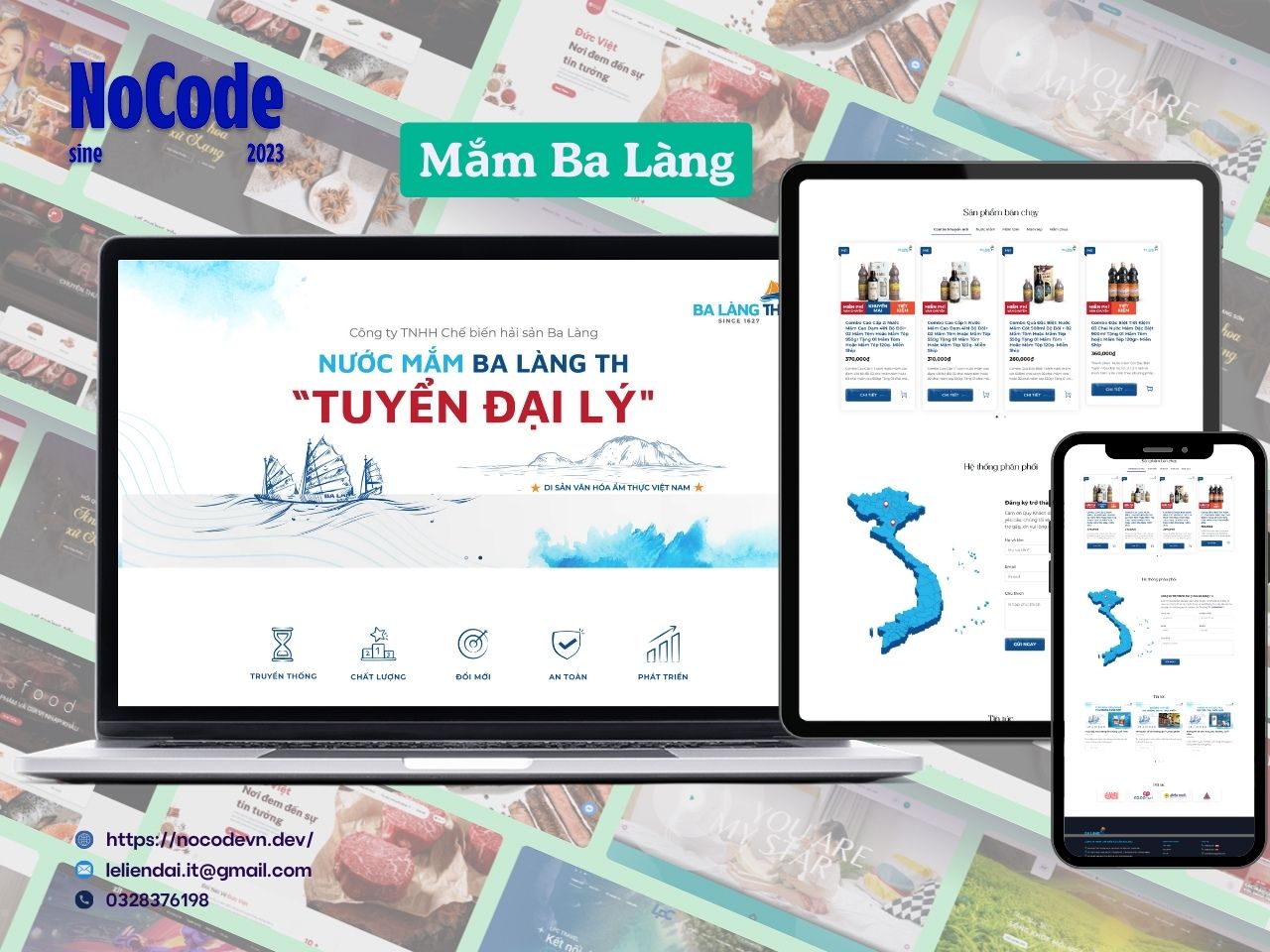 Ba Làng TH – Nước mắm truyền thống, đặc sản Thanh Hóa