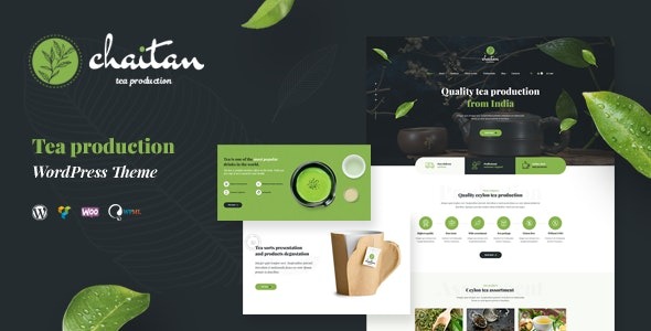 Chaitan Tea Production Company – Theme bán trà và cửa hàng thực phẩm hữu cơ